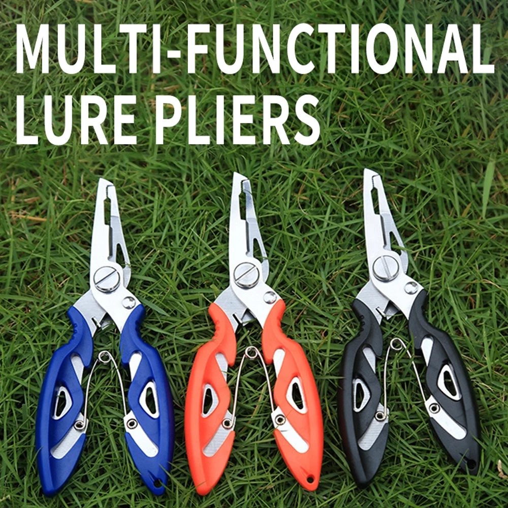 Fishing Plier Scissor Braid Line Lure Cutter Hook Remover etc. Tackle Tool Cutting Fish Use Tongs Multifunction Scissors | Спорт и