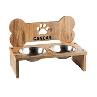 pet dog bowls food feeder stand bone middle large stainless steel double personalized wood cuenco para mascotas %d0%bc%d0%b8%d1%81%d0%ba%d0%b0 %d0%b4%d0%bb%d1%8f %d0%ba%d0%be%d1%88%d0%ba%d0%b8