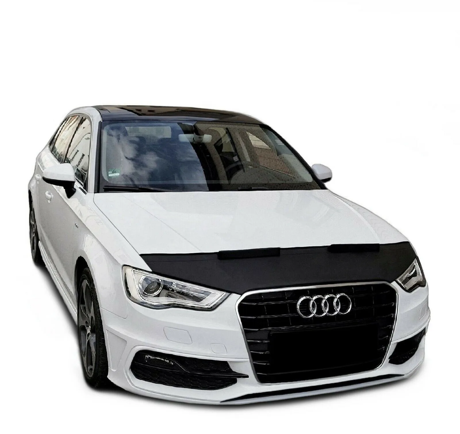 

Автомобильная маска для капота, Защитный Бюстгальтер, фоторамка для Audi A3 2013-2016