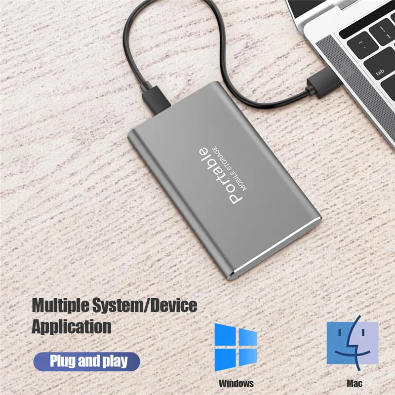Внешний жесткий диск 2 5 дюйма портативный внешний HD 1 ТБ USB дополнительный