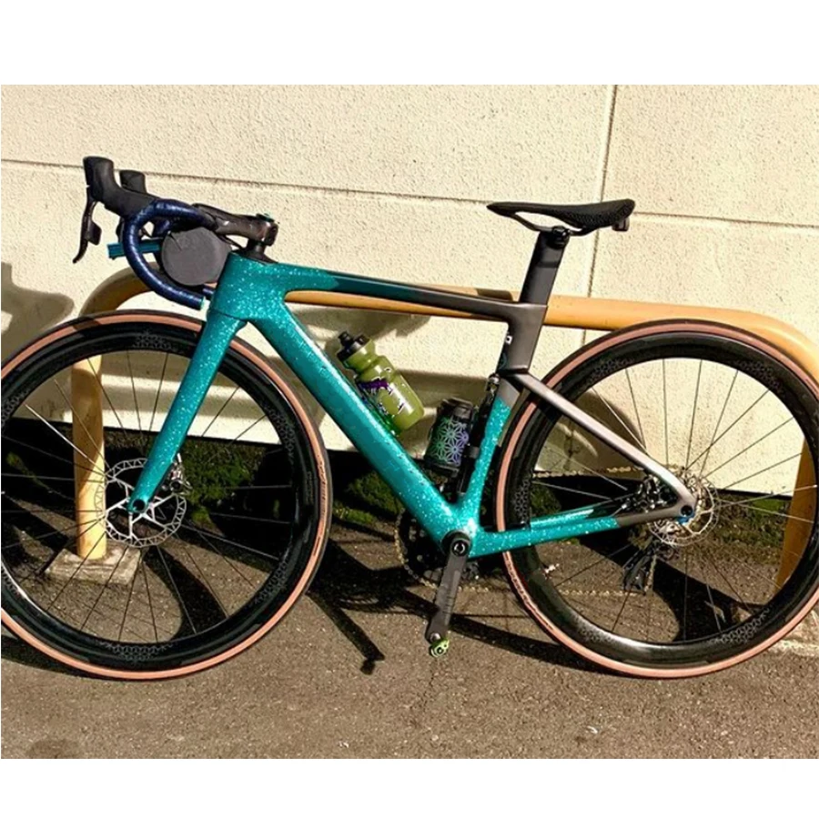 

50 Colors SL7 Road Bicycle DISK Brake Complete SL7 Carbon Bike Bicycle with R7020 Disc Groupset 50mm Disc Hub Wheelset