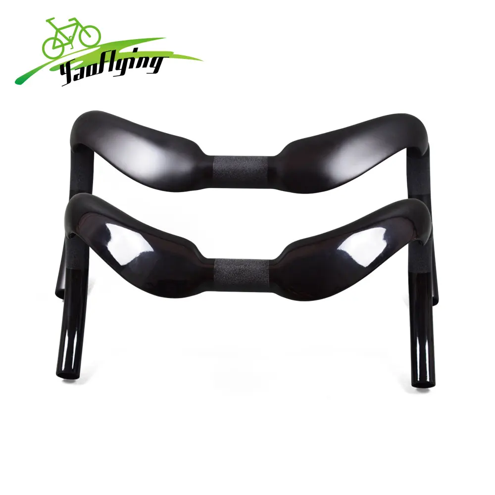 Аксессуары для велосипеда углеродный руль UD Плетеный шоссейного 370/385 мм | Спорт и