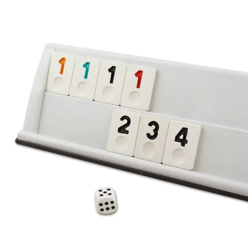 Rummy плитка игровой набор Высокое качество Пластик звезда Platin Rummicube Турции Окей