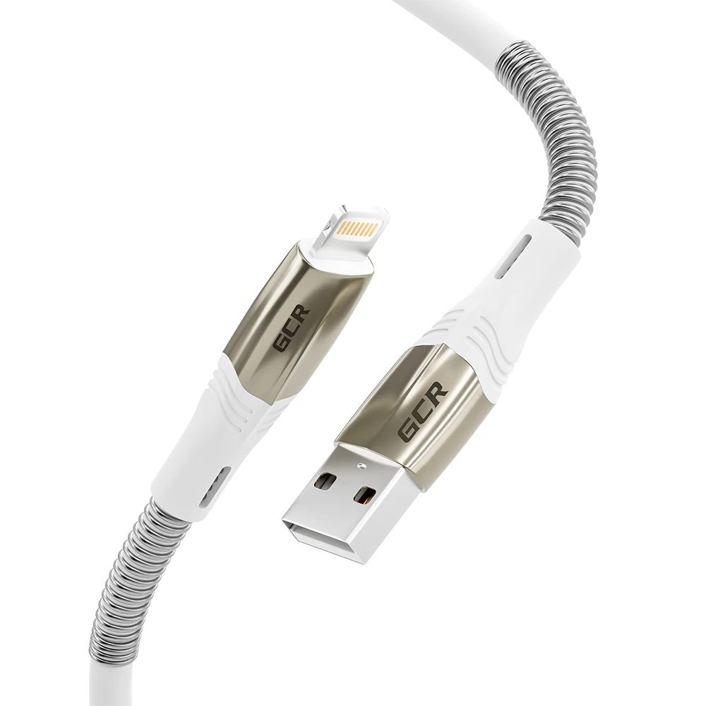 GCR Кабель Lightning MFI MERСEDES SPRING зарядка на айфон для телефона iPhone iPad Mini Air iphone charger cable |