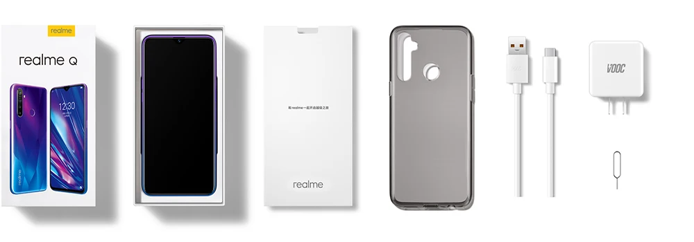 Новая задняя камера OPPO Realme Q Snapdragon 712AIE 48MP 6 3 ''полный экран 8G128G 4035mAh сотовый
