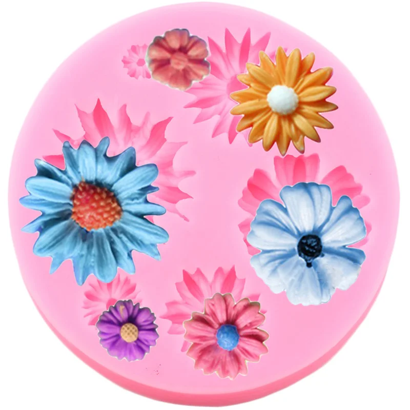 DIY Butterfly Silicone Mold Flower Bows Fondant Chocolate Candy Epoxy Resin Molds Cake Decorating Tools Kitchen Accessories | Дом и сад