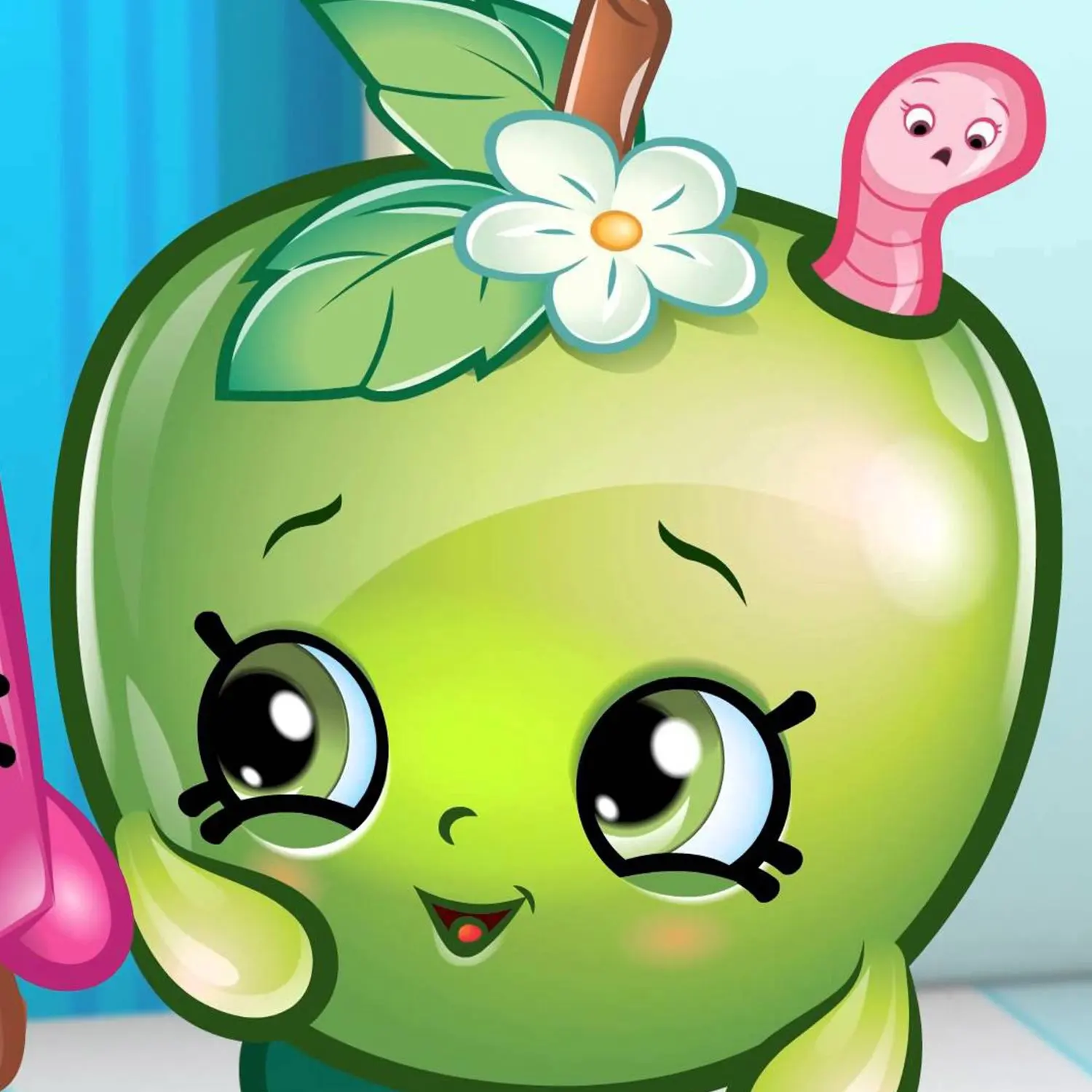 Набор Shopkins вышивание и украшение по канве Клубничка | Канцтовары для офиса дома