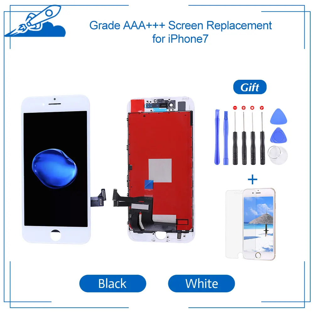 ЖК дисплей с сенсорным экраном IPS и дигитайзером в сборе 4 7 дюйма для iPhone замена
