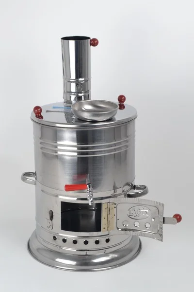 Хромированный чайный самовар 8 литров|Горелка для заваривания - Цена: 6 078,30 руб.