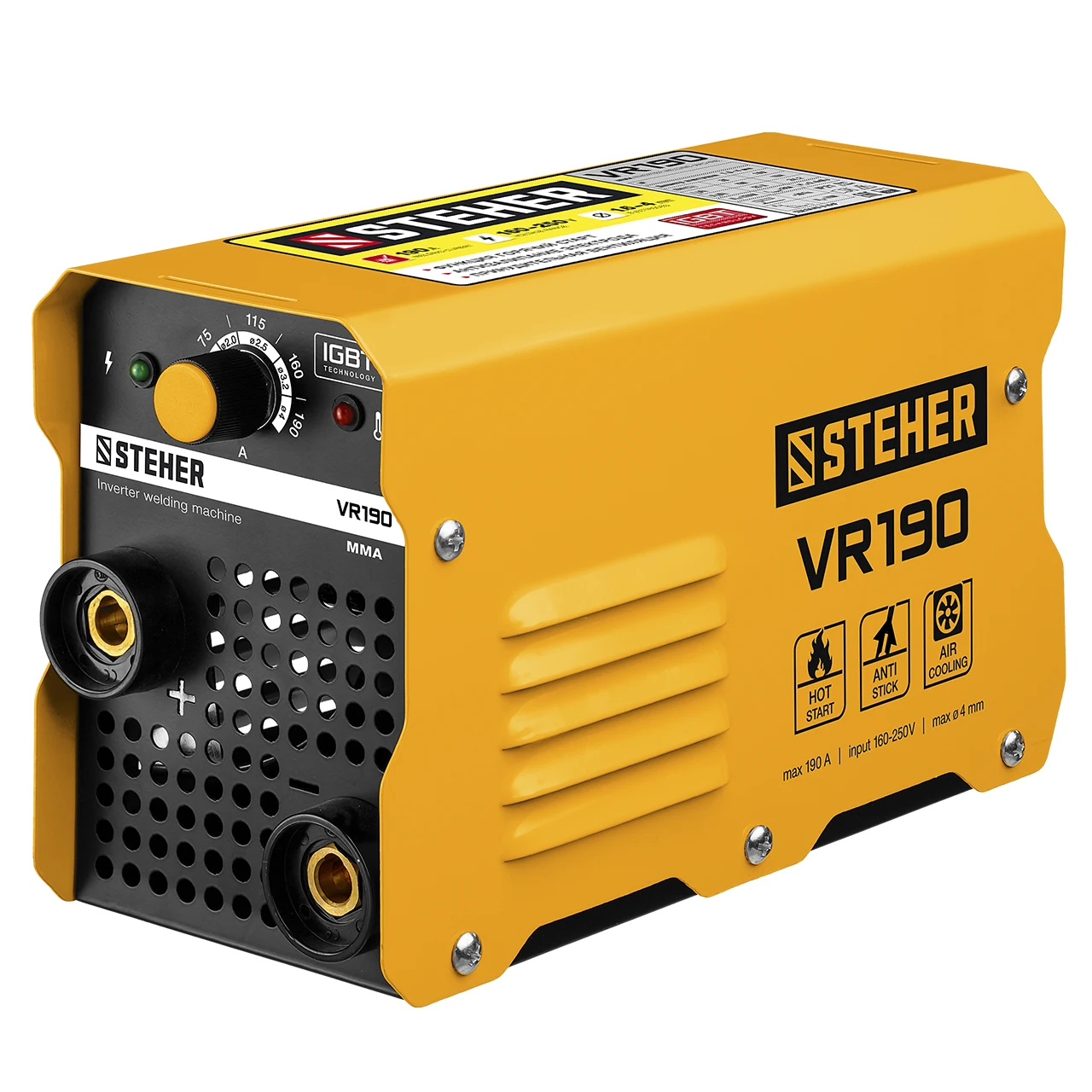 STEHER VR 190 Легкий и компактный инверторный сварочный аппарат|Сварочные аппараты| |