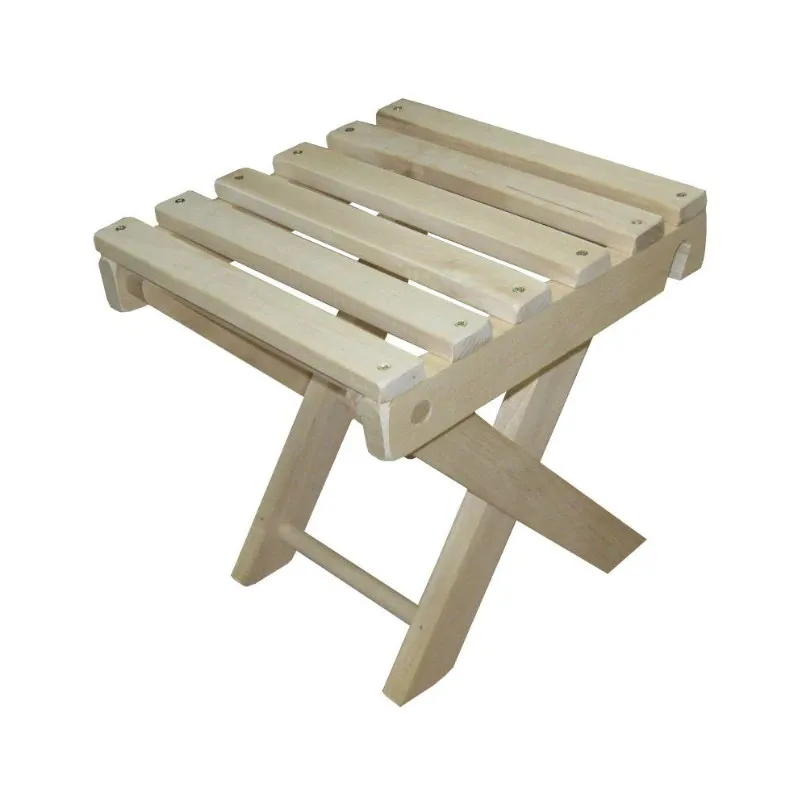 Табурет Деревянный Складной для Сауны и Бани | Мебель