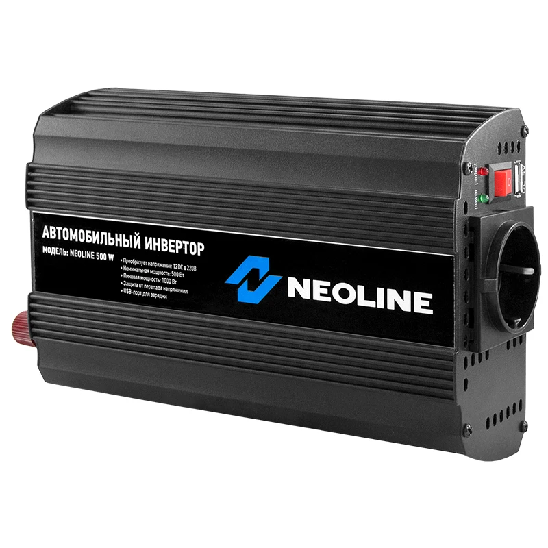 Автомобильный инвертор Neoline 500W|Инверторы для авто| |