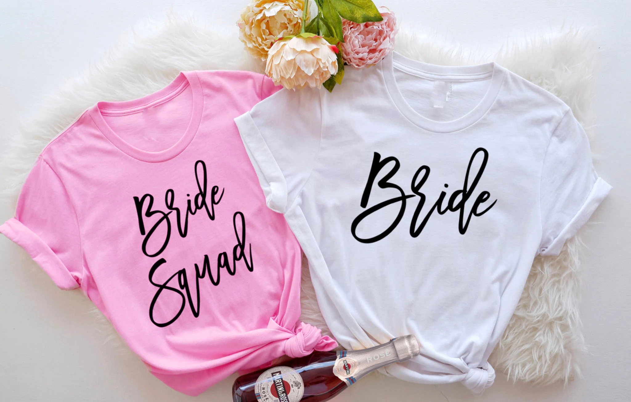 Невеста и невесты с принтами &quotОтряд футболка Ретро девичник вечерние рубашки