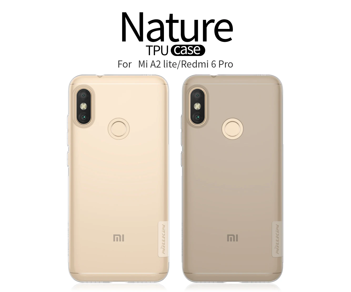 Nillkin TPU Nature Case Silicone для Xiaomi Redmi 6 Pro / Mi A2 Lite On.