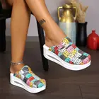 Женские ортопедические босоножки Sabo, удобные модные шлепанцы на толстой платформе, мягкие сланцы из ЭВА, Нескользящие, 2022 Женские сандалии босоножки женские обувь женская сандали женские туфли женские тапочки