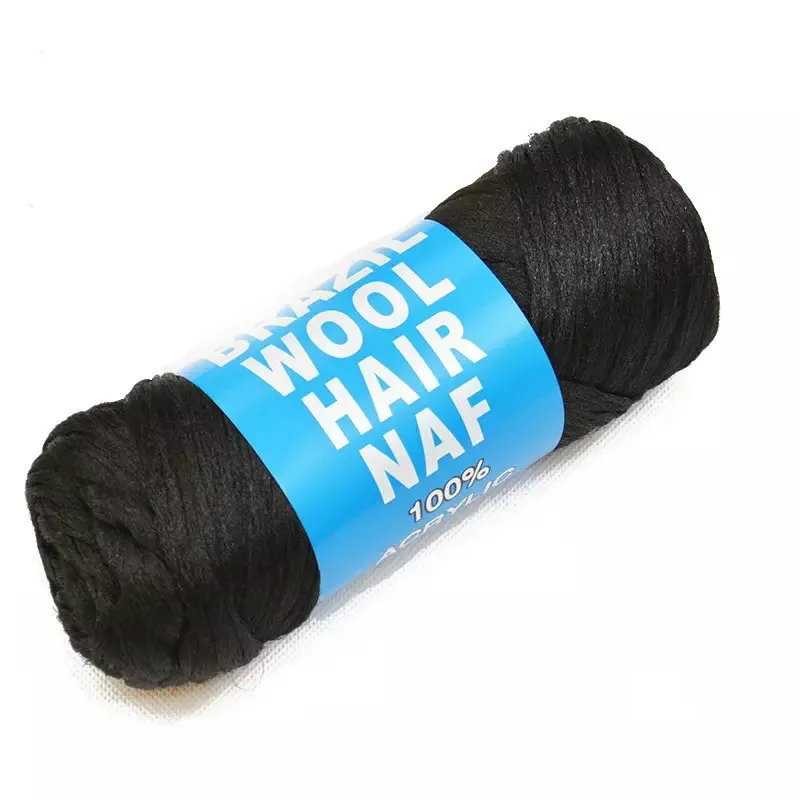 10 шт. пряжа для волос из бразильской шерсти|Пряжа| |