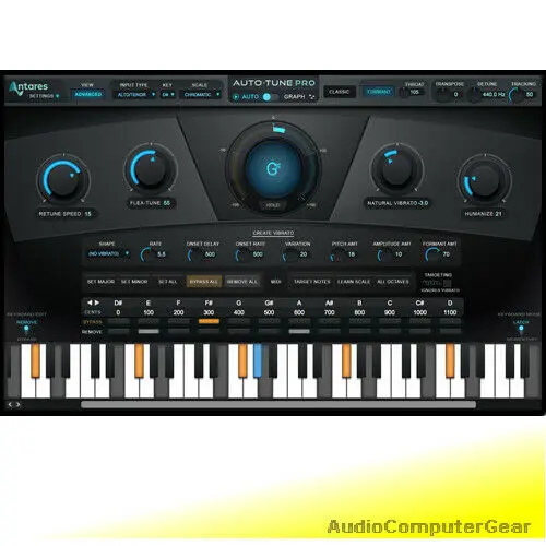 

Antares AUTO-TUNE PRO Pitch Correction Plug-in Audio Software Vocal Effect NEW