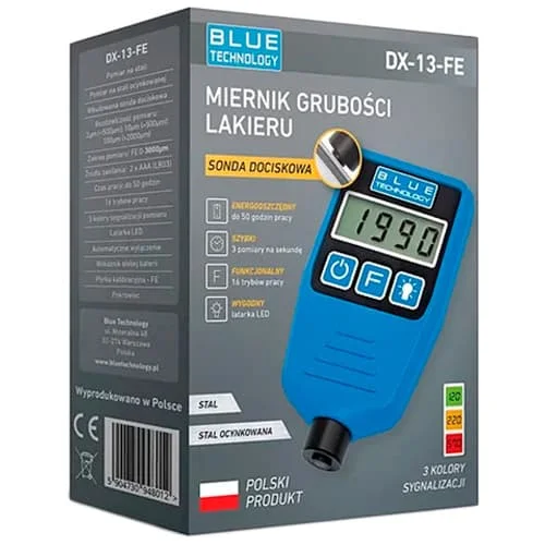 Толщиномер BLUE TECHNOLOGY DX 13 FE|Измеритель толщины| |