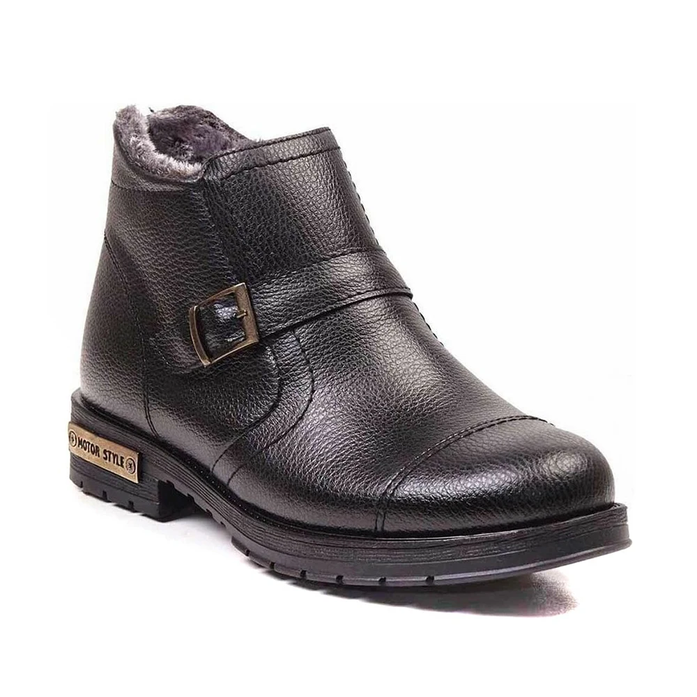 

Minea Men Boots Genuine Leather Winter Snow Leather Super Warm Outdoor Male Hiking Work Shoes Breathable Safety Casual High Quality Ankle Boots Fashion Footwear Motorcycle Military Combat Boots DXTRSWMN00611 V1