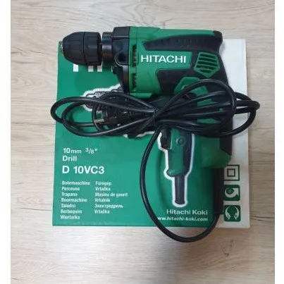 

Hitachi D10VC3 600Watt 10mm Professional Impact Drill