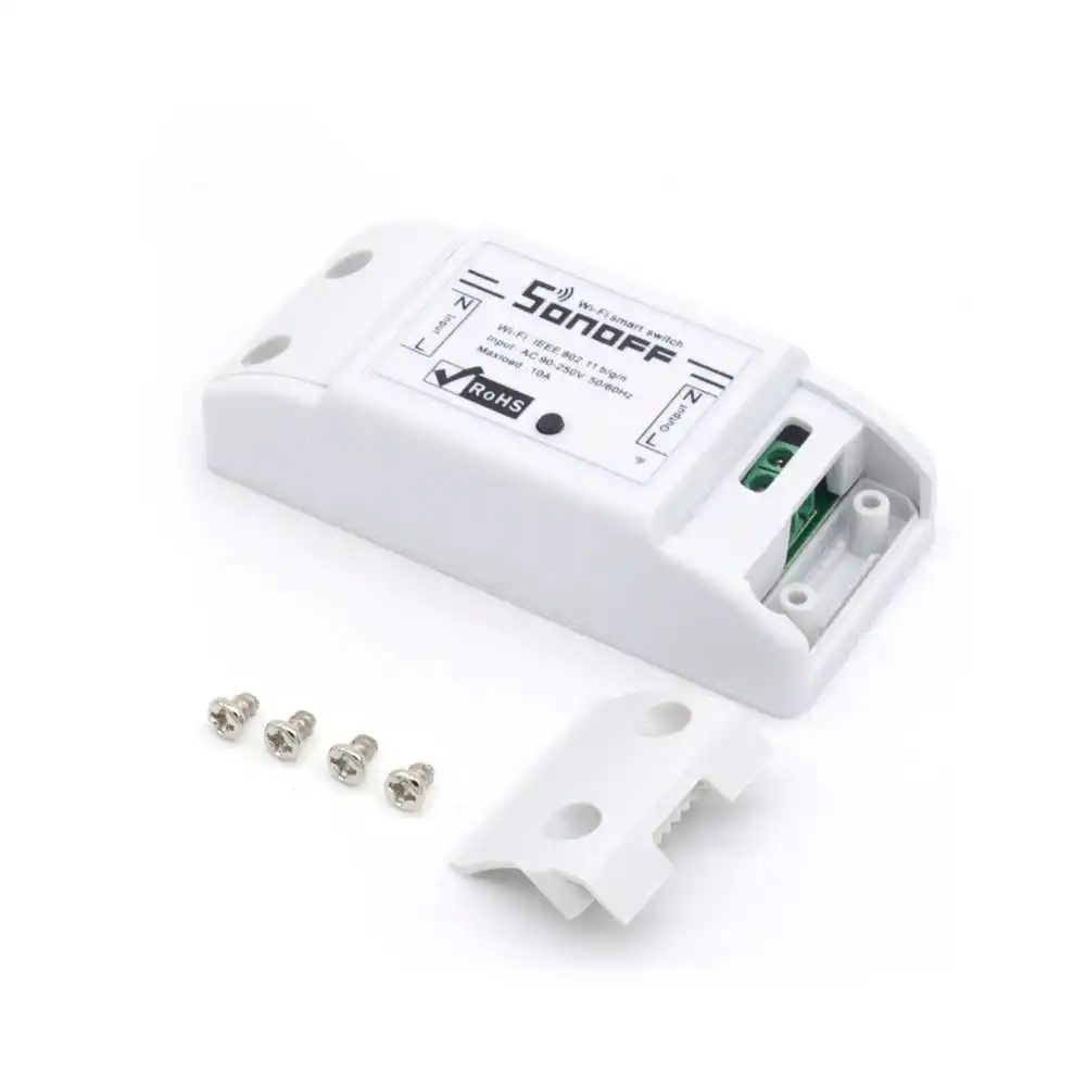 Sonoff basic R2 WiFi switch Alice Smart wireless remote control lamp home | Электроника