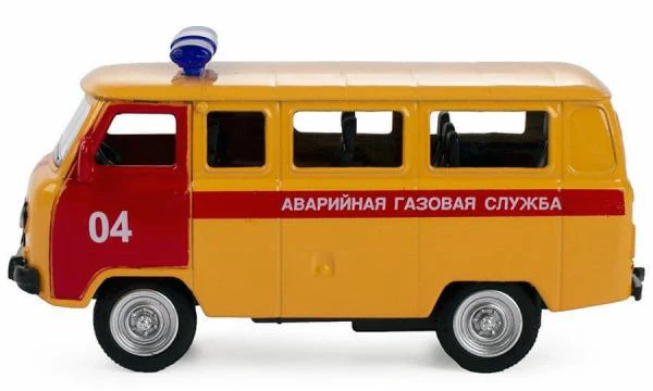 Model Car Play smart автопарк loaf emergency gas service 1/50 инерционная |
