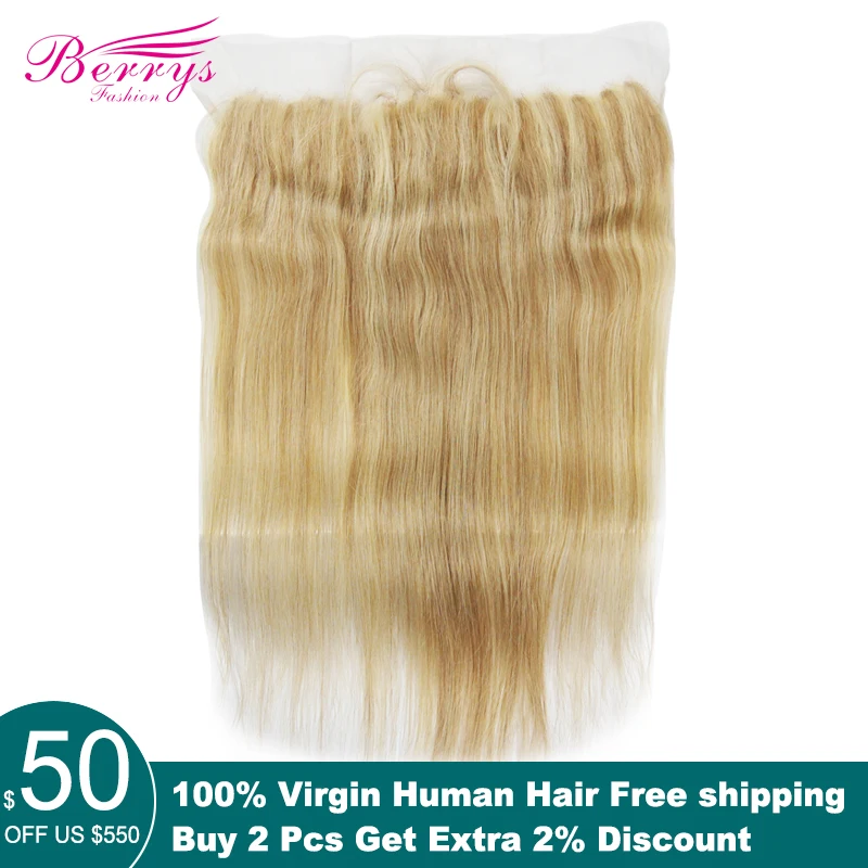 Прямой прозрачный кружевной передний 13X4 ухо в свободная часть с волосами