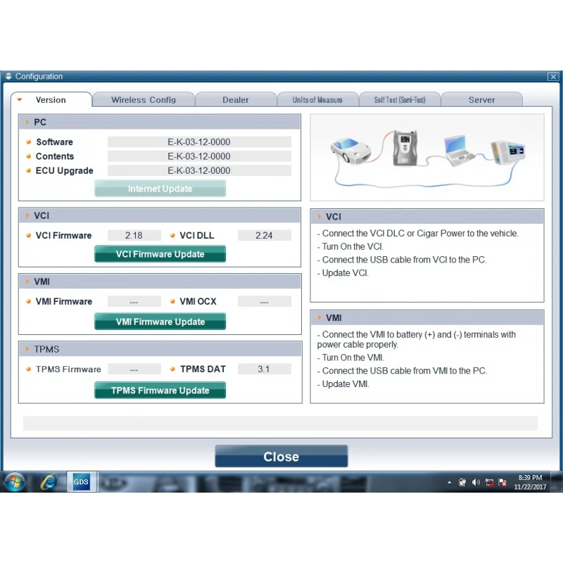 HDD для GDS VCI Kia и Hyundai v2018.11 (система Win7) |