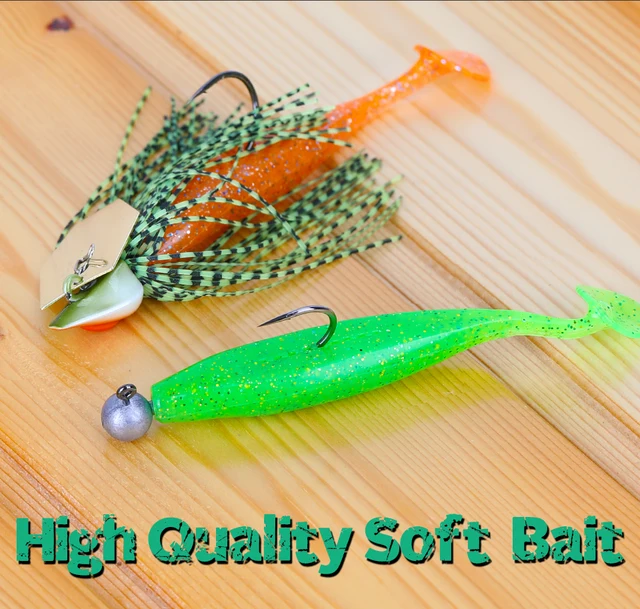 Turbo fish soft lures out on sea trials review