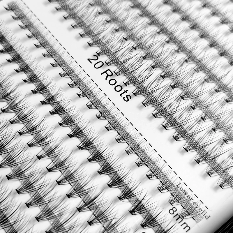 10P/20P готовые веер наращивание ресниц объём ресницы 0 07/0 1 микс русский макияж