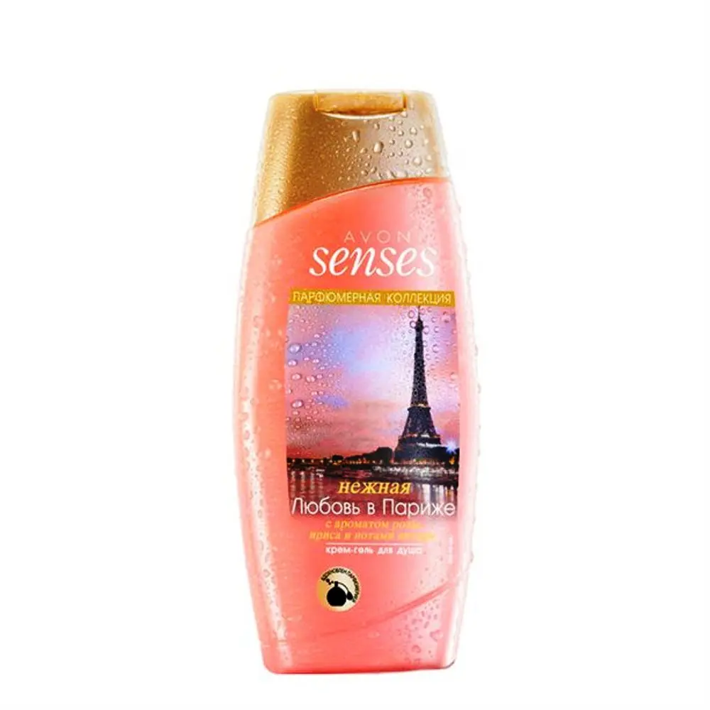 Крем гель для душа AVON Senses &quotНежная любовь в Париже&quot 250мл 100% - Цена: 199,00 руб.