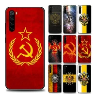 russia empire flag coat of arms phone case for redmi 6 6a 7 7a note 7 8 8a 8t note 9 9s 4g 9t pro soft silicone cover coque