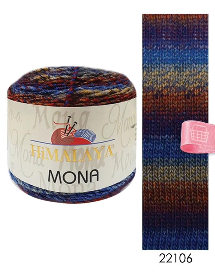 Mona Бренд Himalaya Мона торт пряжа 100g ручная вязка крючком шерсть градиент Цвет