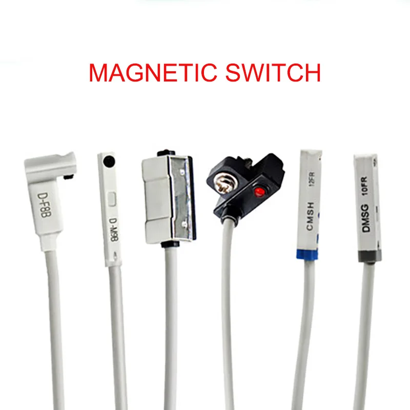 

1pcs Magnetic Switch CS1-J CS1-U CS1-F CS1-SC1-G Air Cylinder Pneumatic Proximity Sensor D-A93 D-Z73 D-A73 D-A54 D-C73