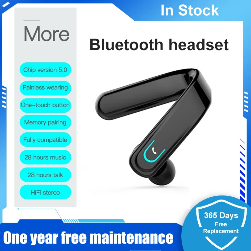 

YX-18 новый дизайн безболезненно носить накладные наушники Business In-Ear Jerry Solution 5,0 Bluetooth новая концепция гарнитуры для правого уха