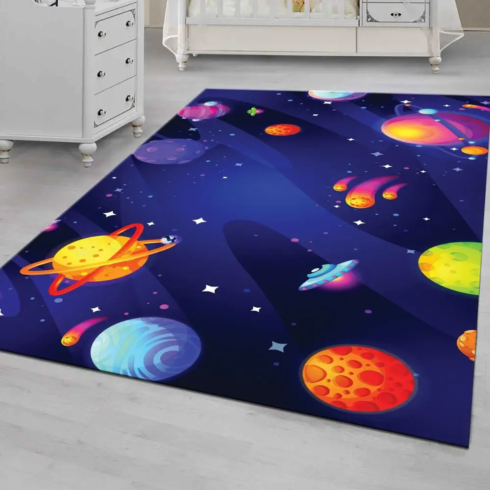 

Нескользящий напольный ковер Space 5, ковер для подростков