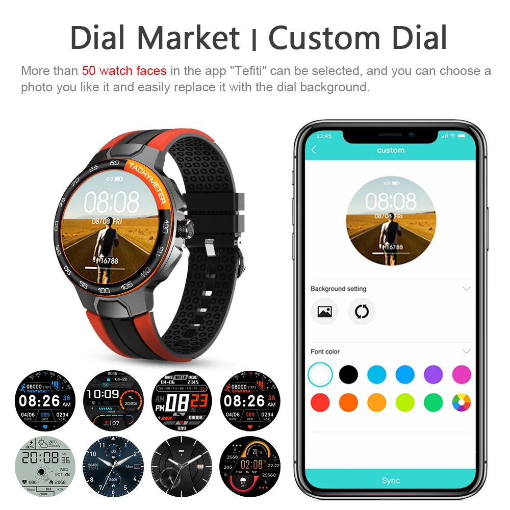 Смарт-часы MELANDA мужские спортивные водостойкие IP68 2021 дюйма | Электроника