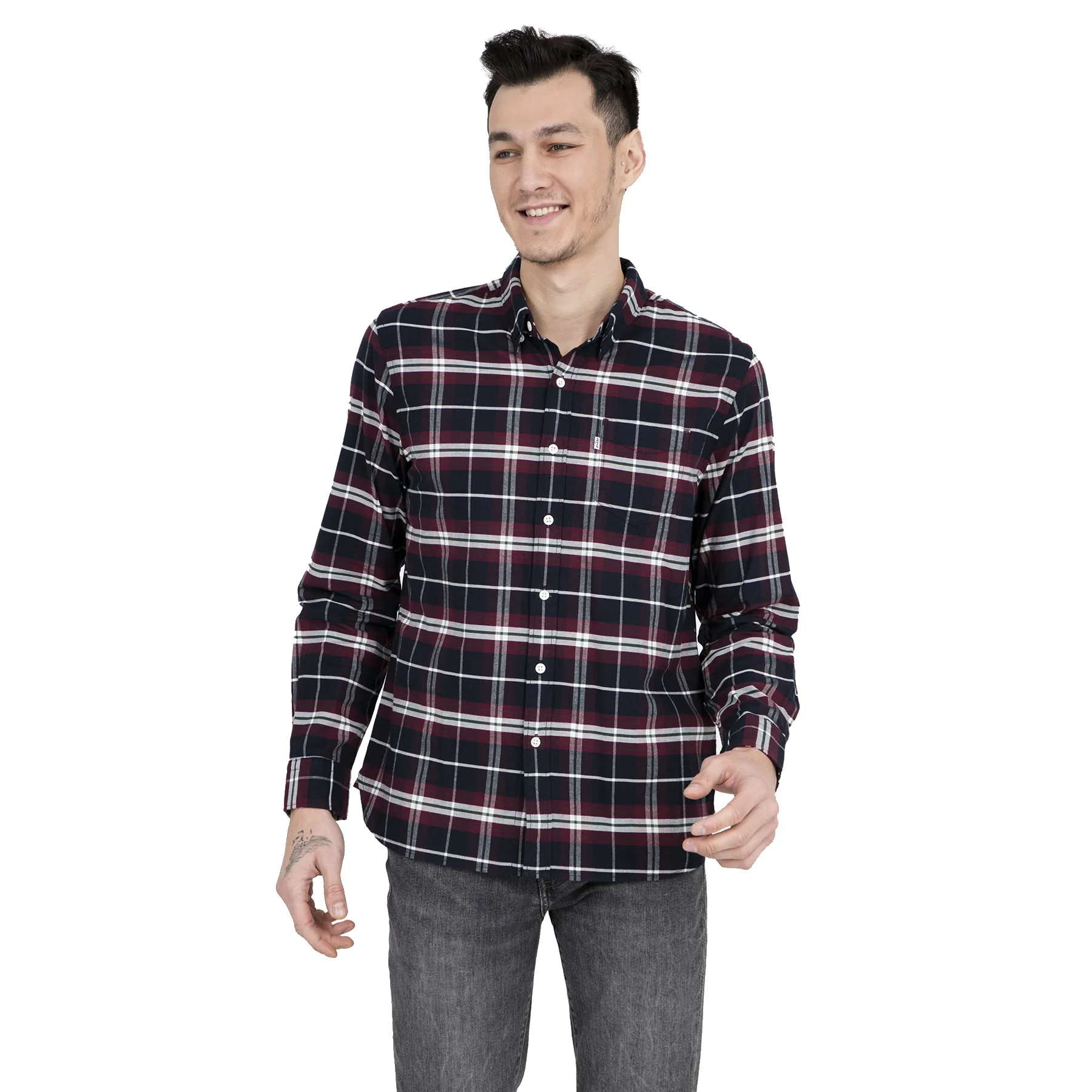 Levis Мужская рубашка 65824|Повседневные рубашки| |