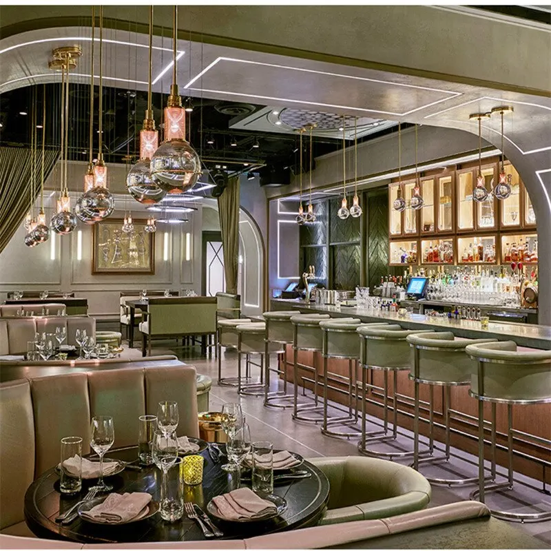 Светодиодные подвесные лампы в стиле ретро с хрустальным шариком светильники