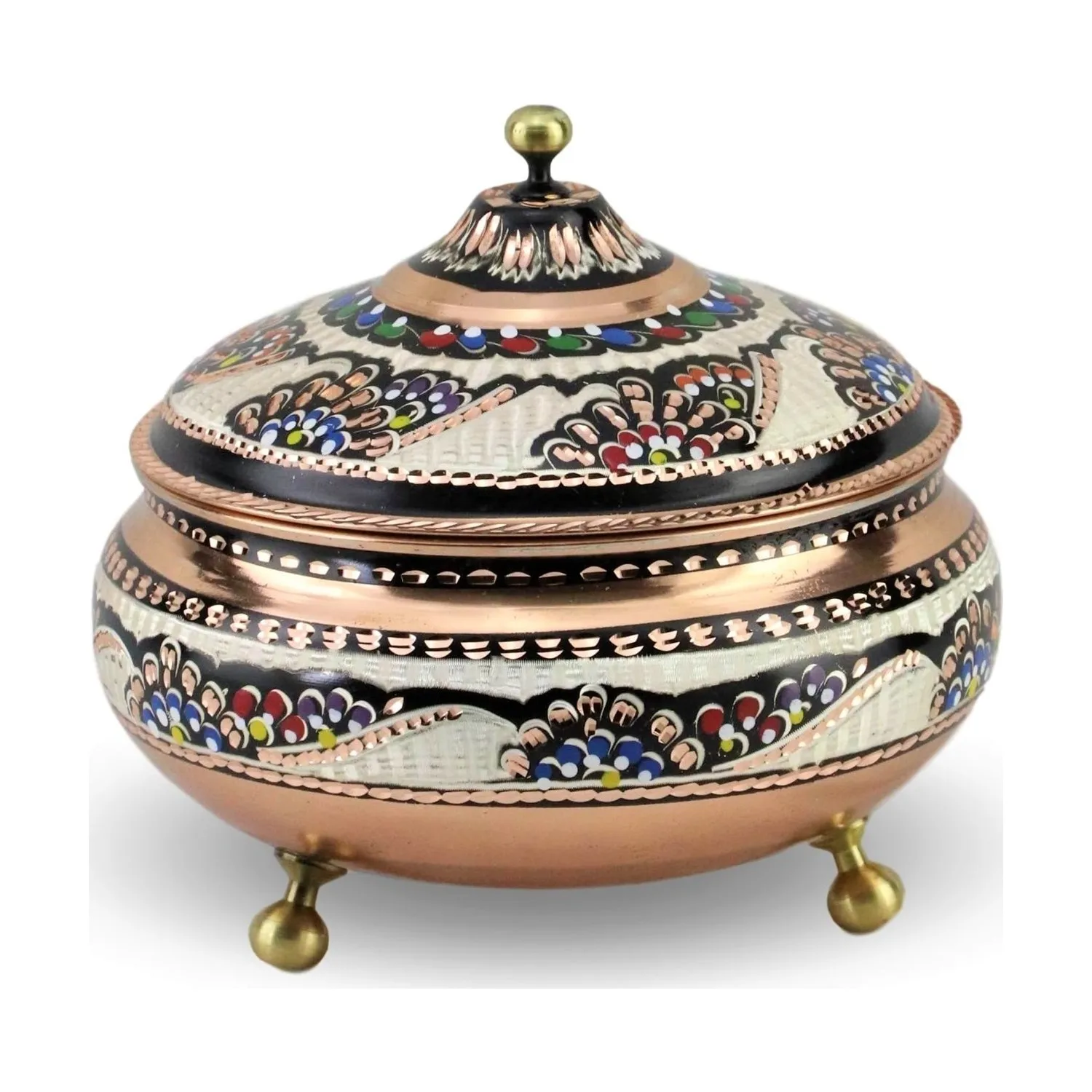 

Sonay, медная Роза, рандомная медная сахарница среднего размера