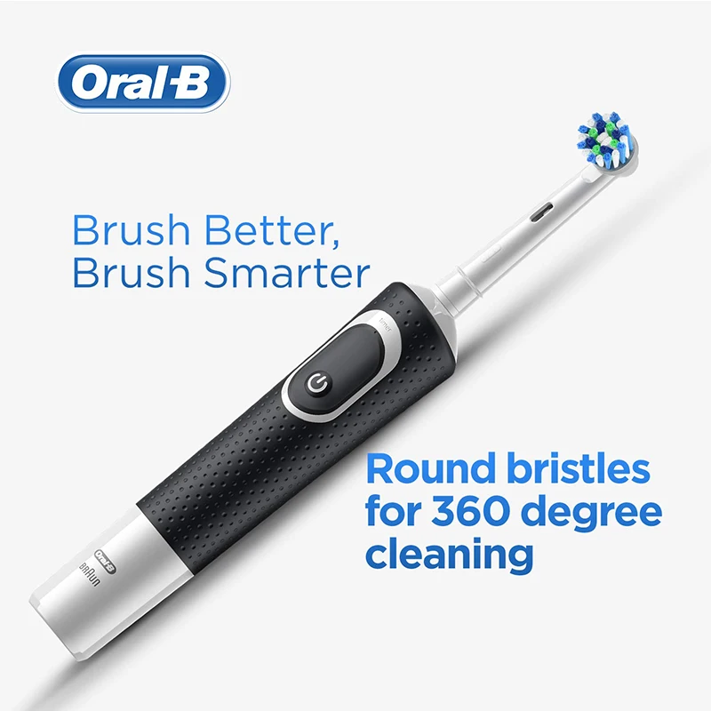 Электрическая зубная щетка Oral B для взрослых Vitality D100 очищающая перезаряжаемая