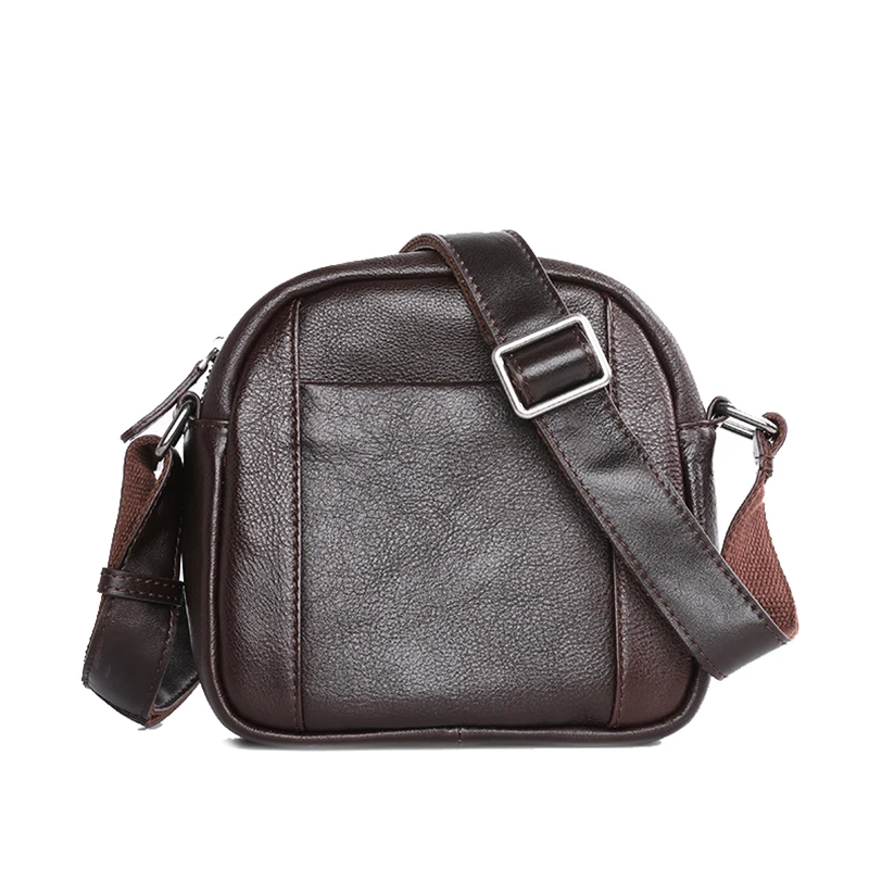 Сумка на плечо LANSPACE мужская из натуральной кожи маленький чемоданчик мессенджер