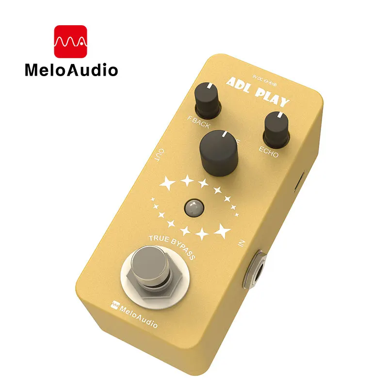 MeloAudio Tone Shifter Классические гитарные педали с эффектом Delay настоящим байпасным