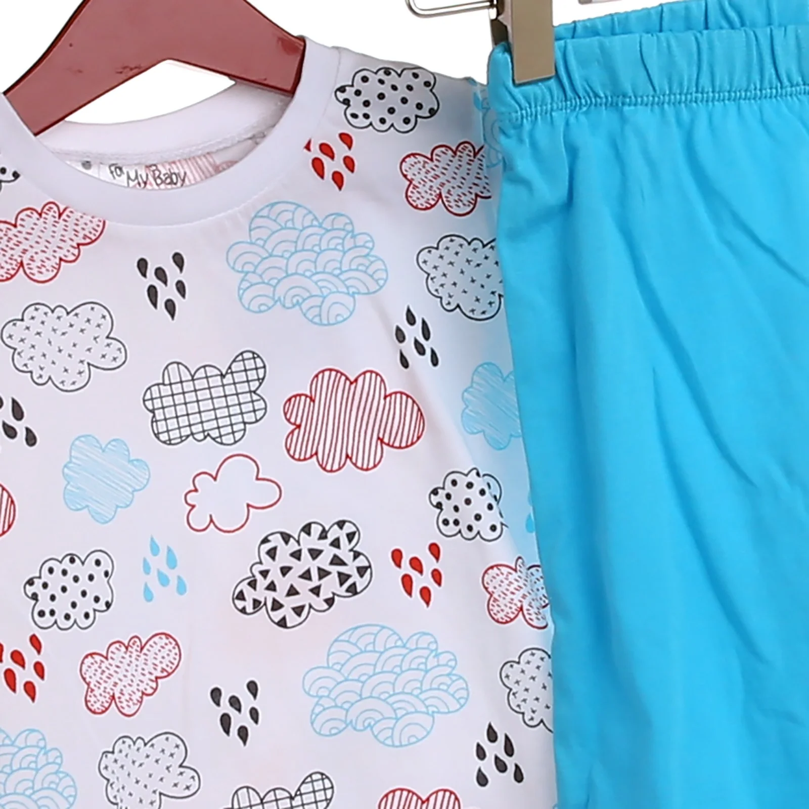 Пижама с коротким рукавом ebebek для мальчиков |