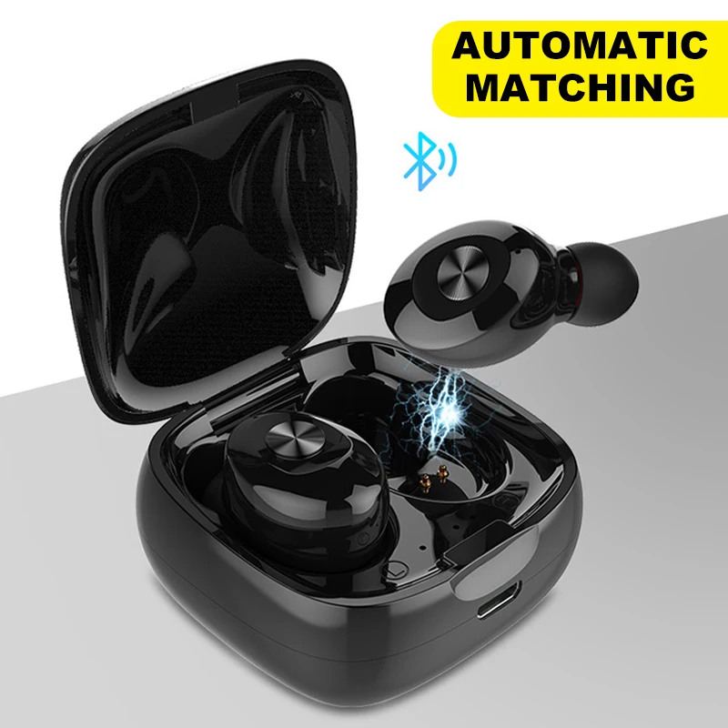 Новейшие TWS Bluetooth наушники 5,0 стерео беспроводные наушники HiFi Звук спортивные наушники громкой связи игровая гарнитура с микрофоном для телефона