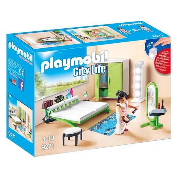 Playset City Life домашняя спальня Playmobil 9271 (21 шт) | Игрушки и хобби