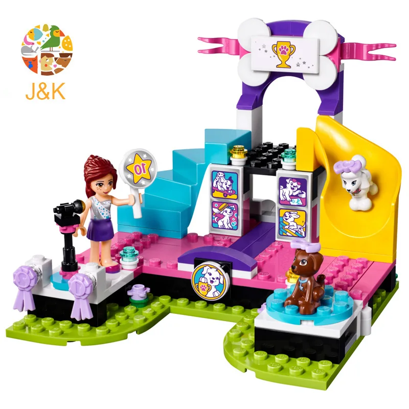 41300 202 шт Друзья серии Чемпионат щенков модель строительные блоки кирпичи