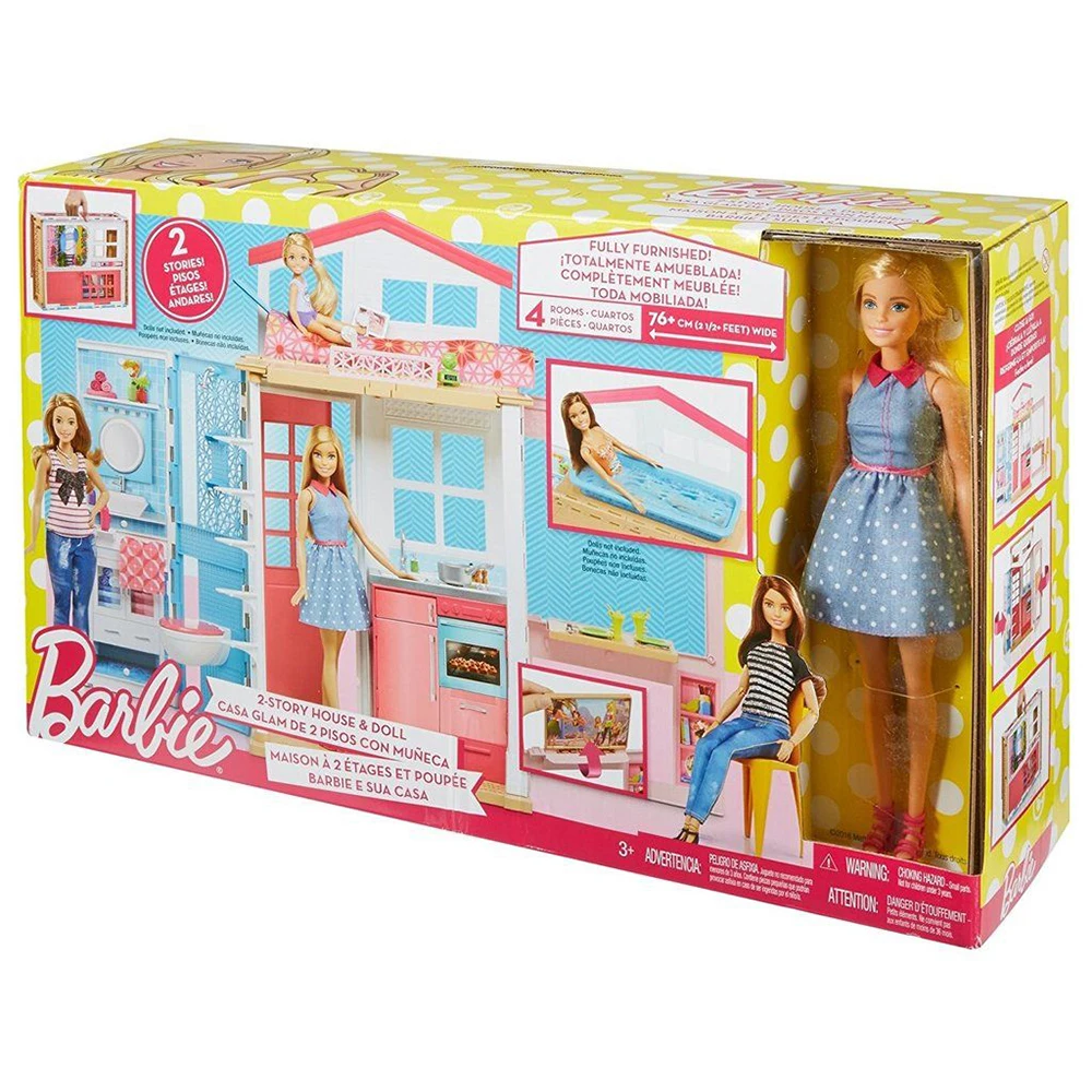 Игровой набор Barbie Домик с куклой | Игрушки и хобби