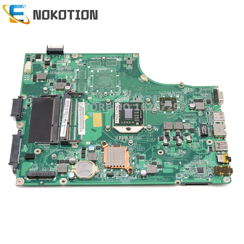 NOKOTION материнская плата для ноутбука acer aspire 5553 5553G DA0ZR8MB8E0 MBPV606001 основная плата разъем S1 DDR3 Бесплатный процессор