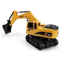 124 rc excavator car construction tractor kids toy with lights sounds